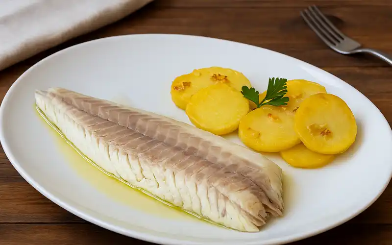 lubina a la sal emplatada