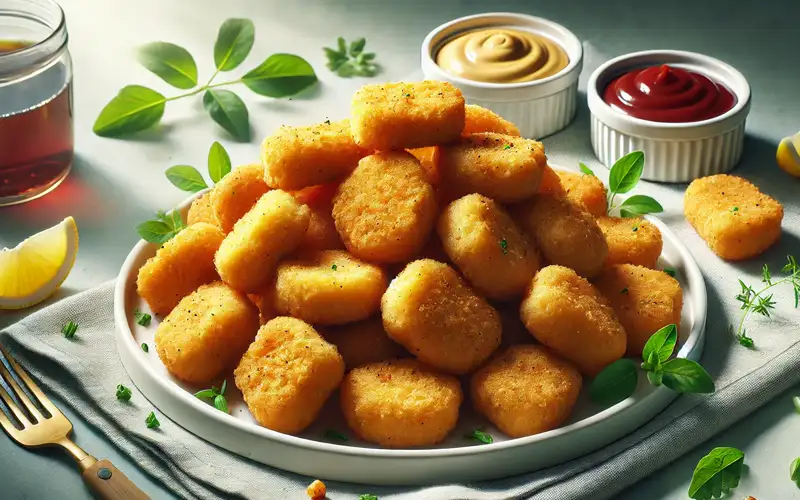 Nuggets de pollo caseros