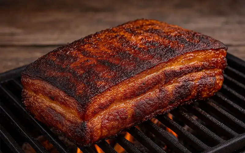 Panceta a la parrilla