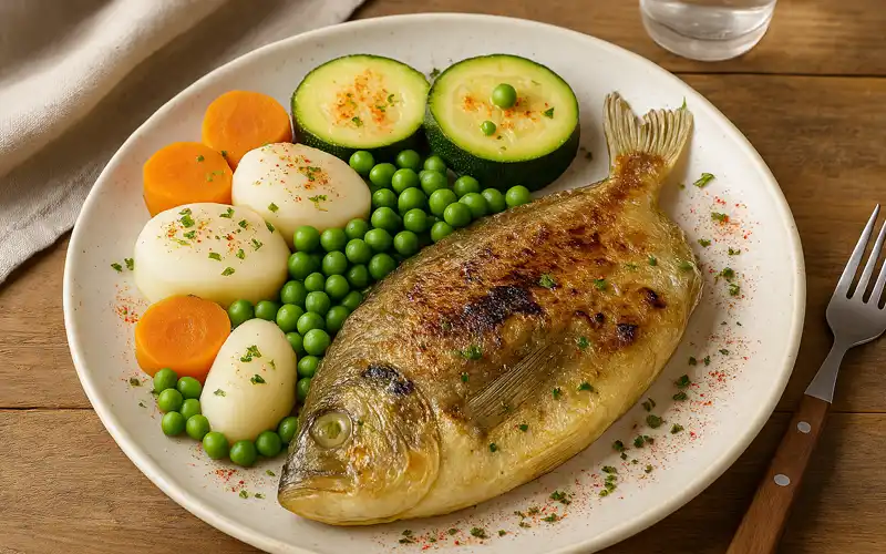 Como preparar el pez san pedro a la plancha