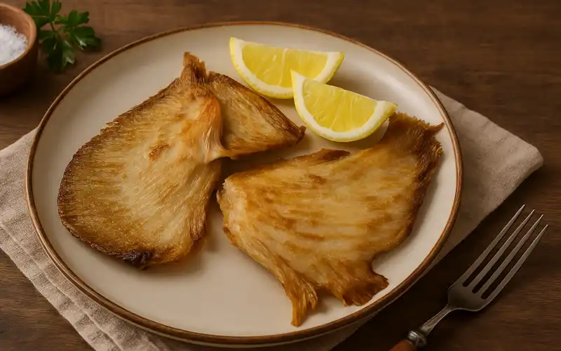 receta muy facil de raya a la plancha que podrás hacer en pocos minutos