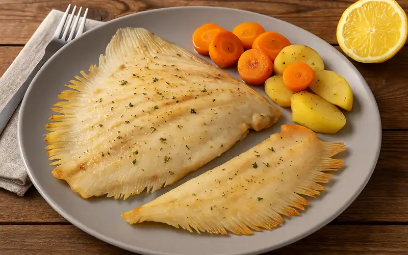 Raya al horno, receta facil