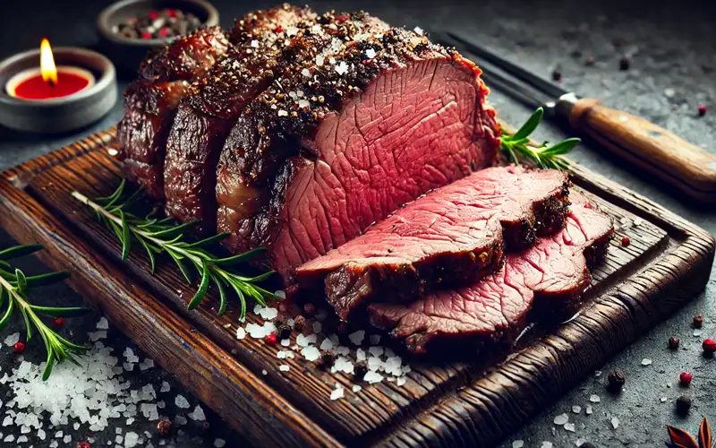 Roast beef al horno