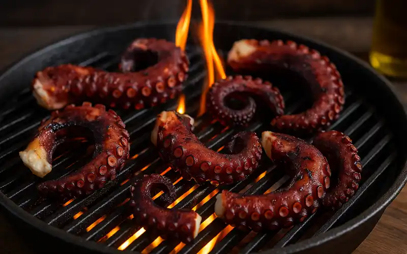 Pulpo a la Brasa