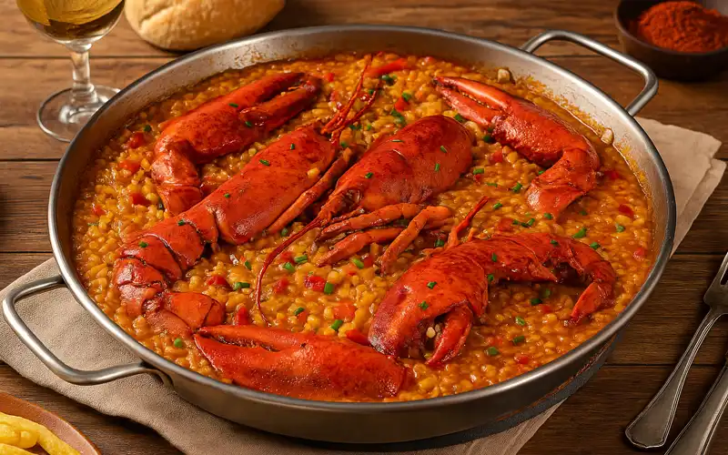 Arroz con bogavante