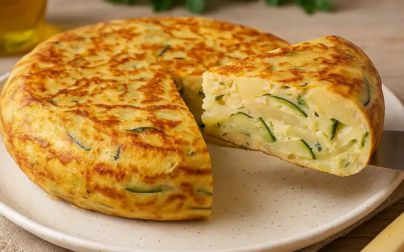 Tortilla de calabacín