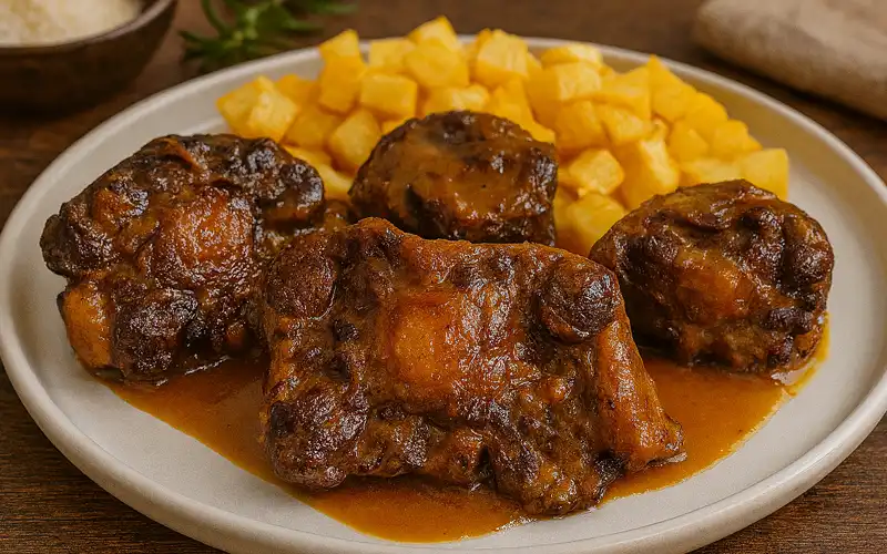 Rabo de toro estofado