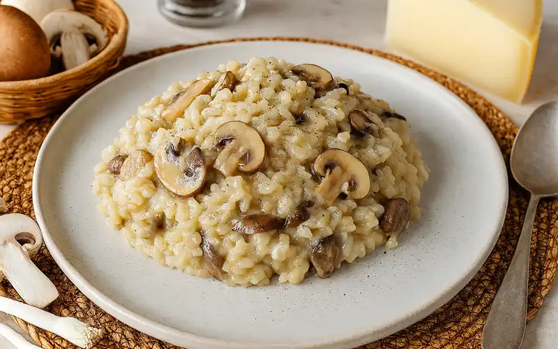 Risotto de setas