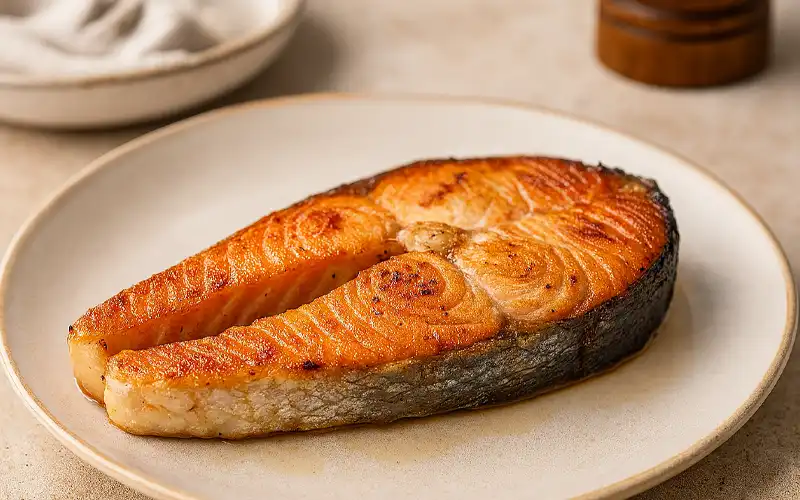 Salmón a la plancha