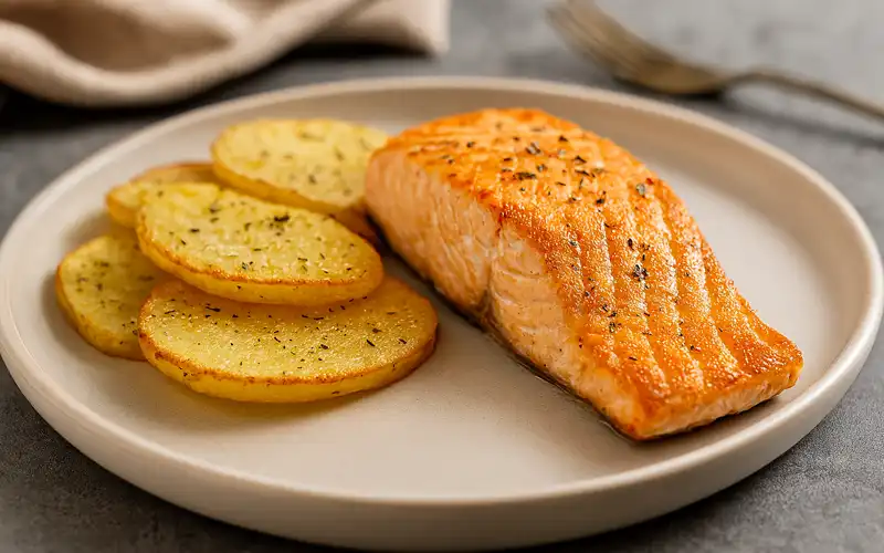 Salmón al horno