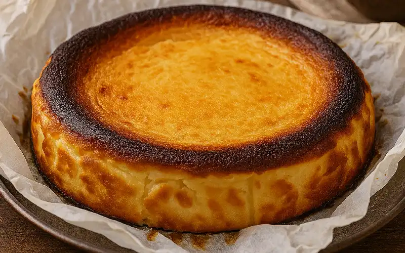 Tarta de queso al horno